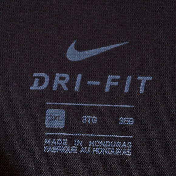 Nike Dri Fit short sleeve training t-shirt (black)- XL - Picture 13 of 13